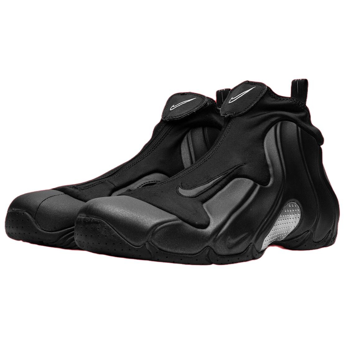 Кроссовки Nike Flightposite Vintage Basketball Shoes Men Mid-top Black, черный — фото 3