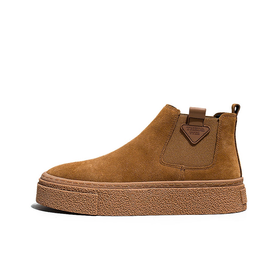

Мужские замшевые челси ботинки Camel Padded, Хаки, Мужские замшевые челси ботинки Camel Padded