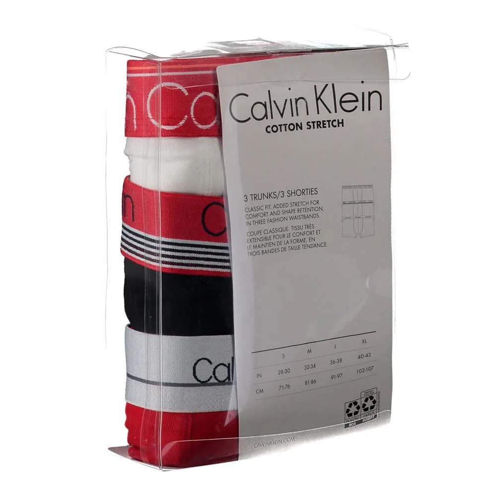 

Трусы Calvin Klein 3 units, черный/красный/белый