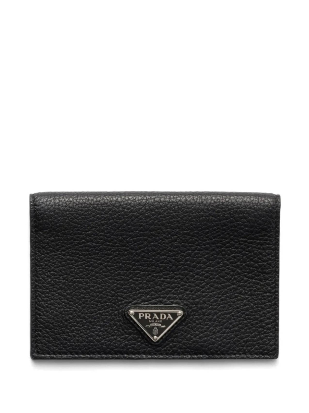 

Prada фактурный картхолдер, черный