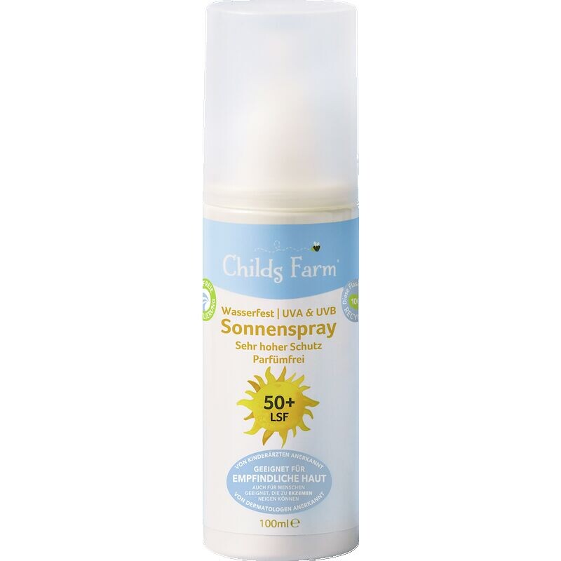 

Солнцезащитный спрей SPF 50+ Childs Farm, 100 ml
