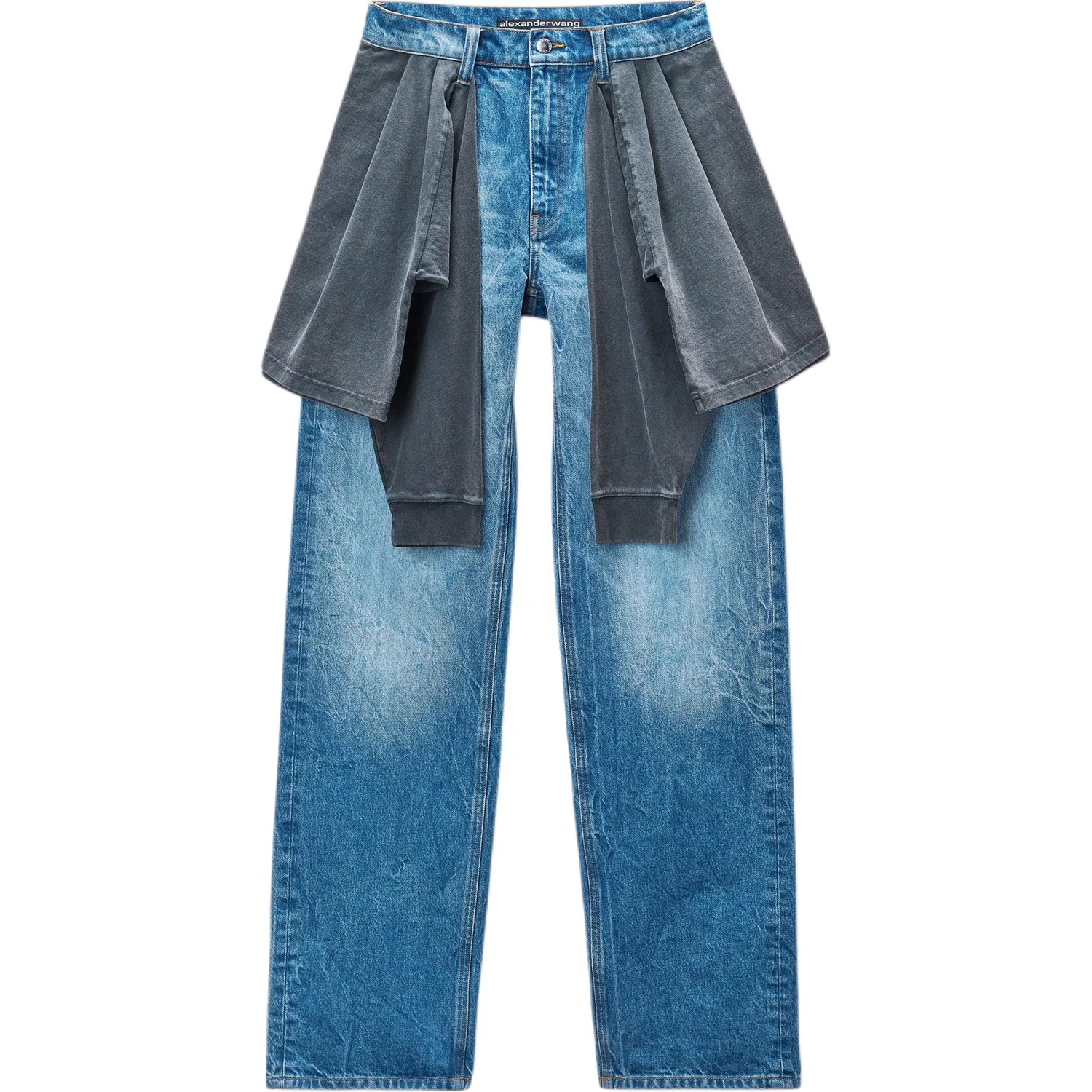 Джинсы женские indigo moderate lantern pants Alexander Wang