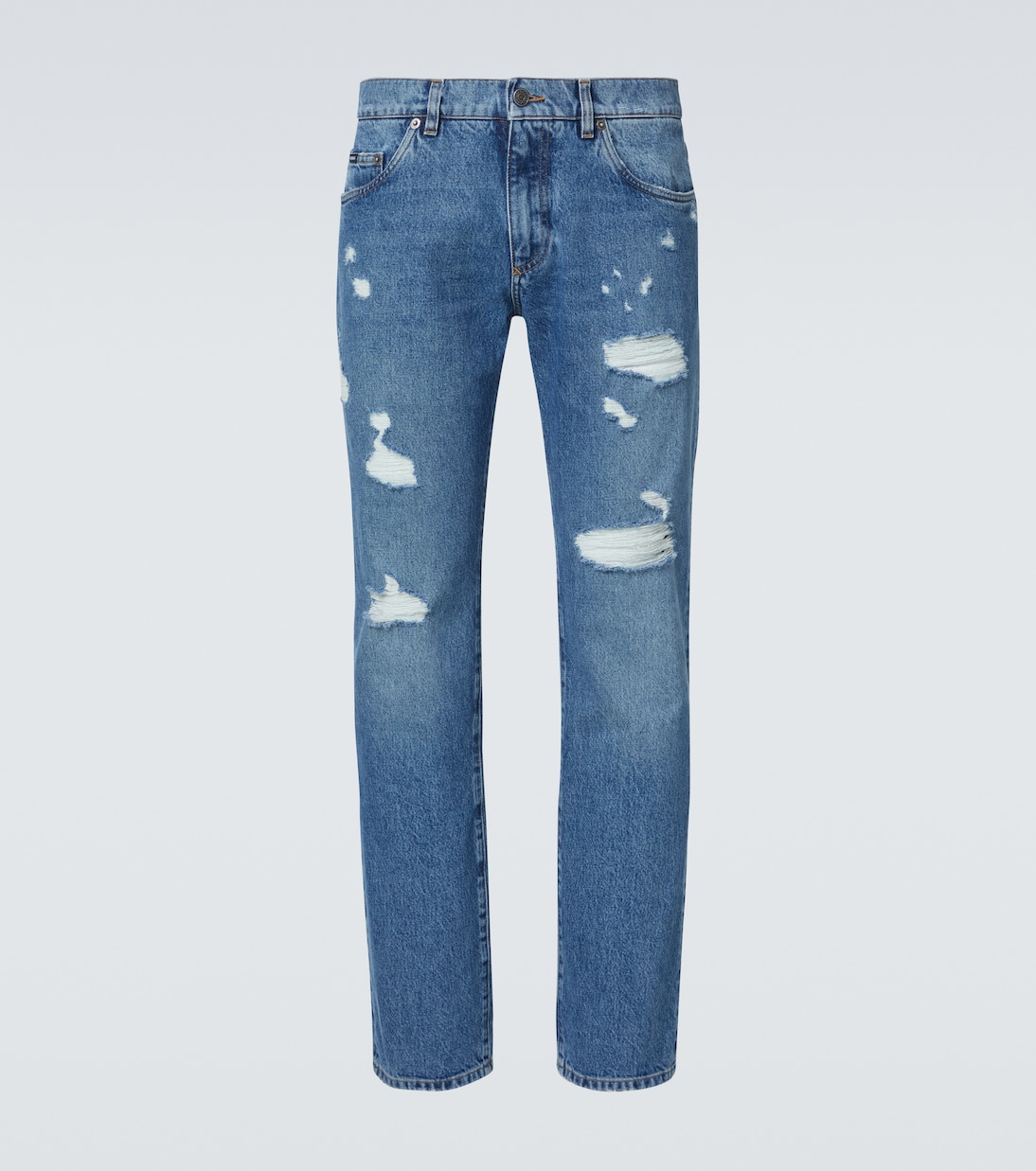 

Джинсы с эффектом поношенности Dolce&Gabbana, Combined Color/Blue