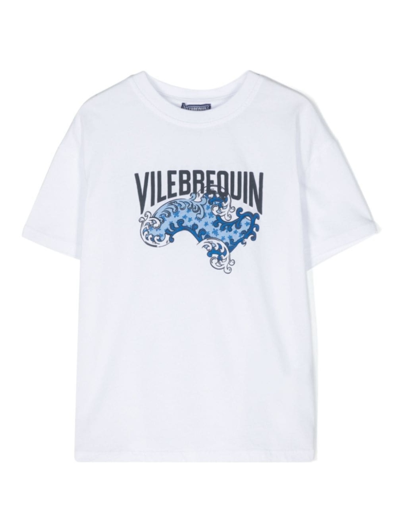 

Vilebrequin Kids футболка с логотипом, белый