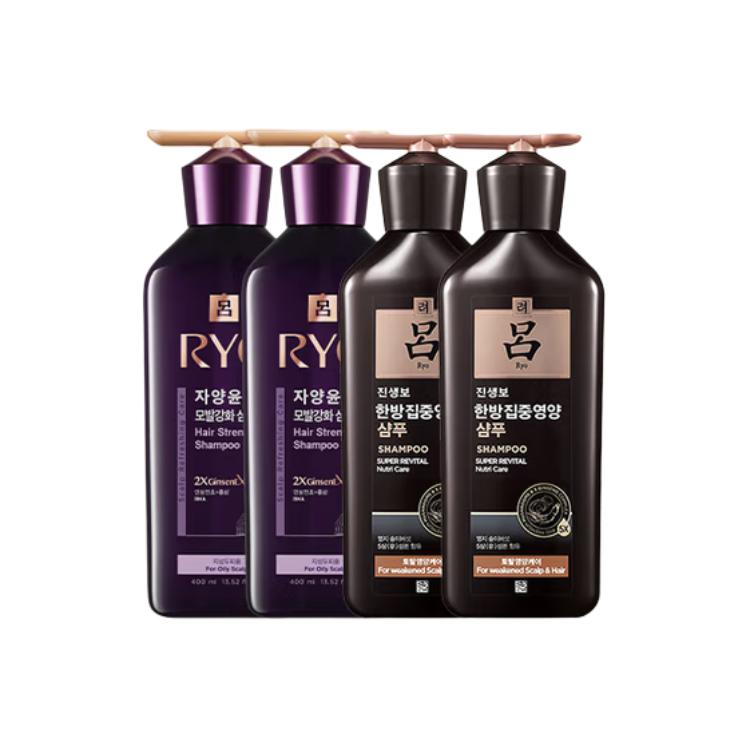 

Ryo Шампунь для контроля жирности с оливковым маслом очищающая смесь