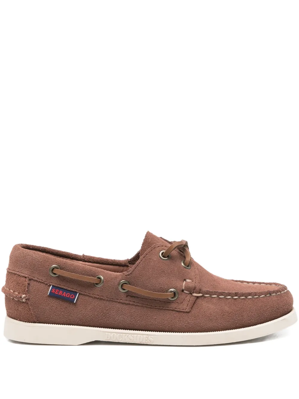 Замшевые мокасины Sebago, коричневый