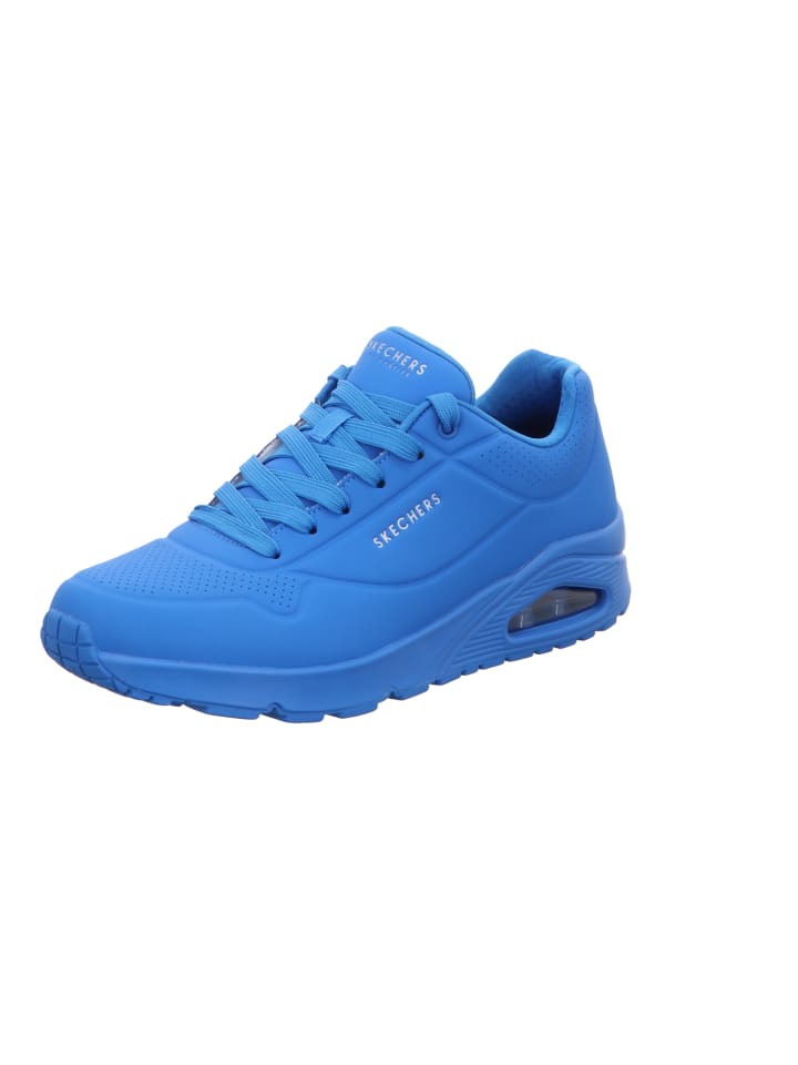 

Кроссовки на шнуровке Skechers, синий