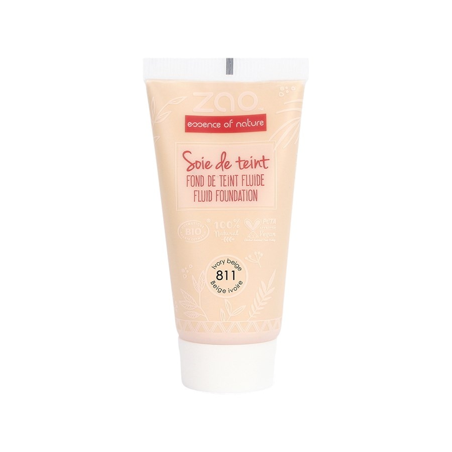 

Тональная основа Zao Refill Silk Foundation, 811 Ivory Beige / 30 ml
