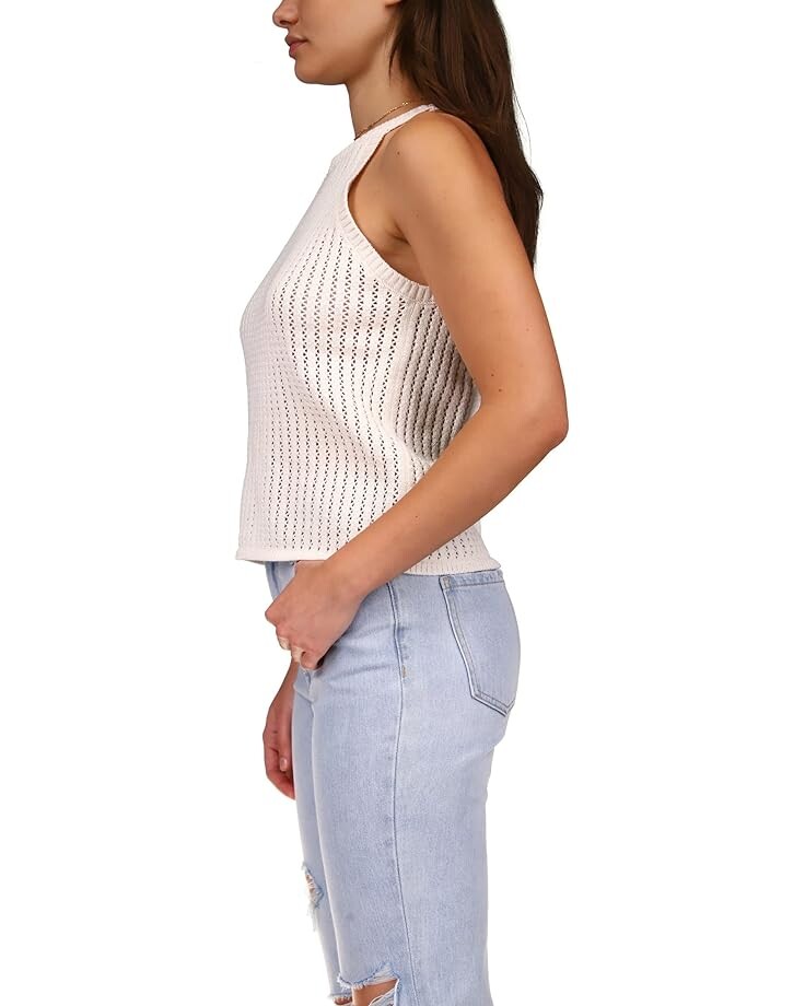 

Свитер Sanctuary Sunseeker Crochet Sweater Knit Tank, цвет Muslin