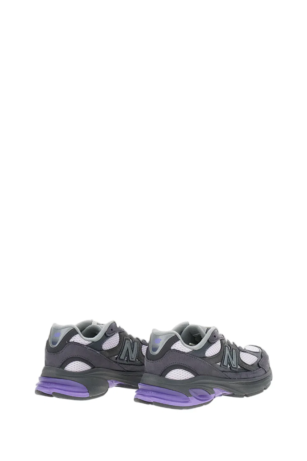 New Balance Серые фиолетовые кроссовки Abzorb 2010 унисекс — фото 3