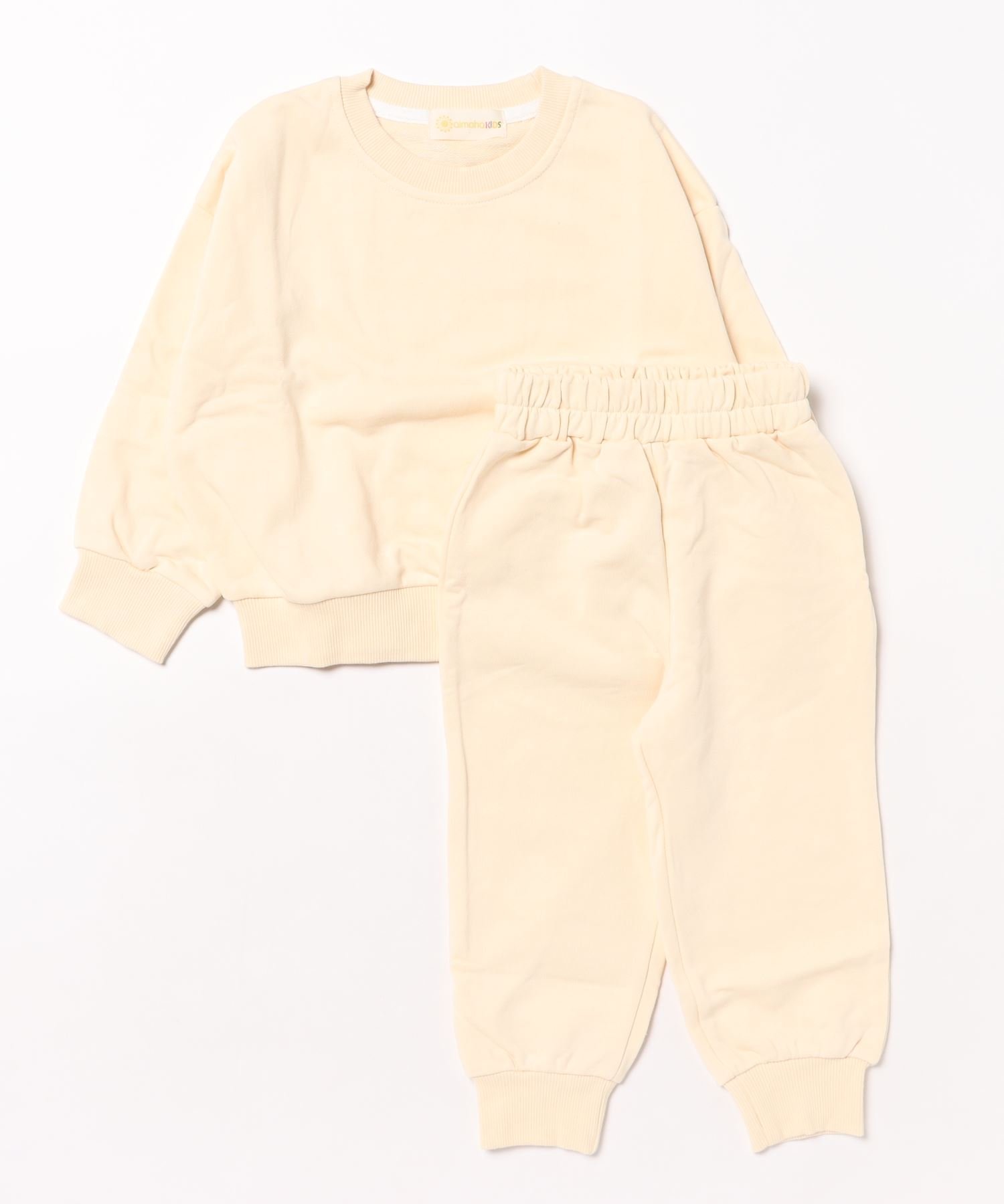 Комплект спортивного костюма Aimoha Kids, beige — фото 4