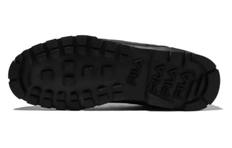 Кроссовки FILA Lifestyle Shoes Men Low-top Black, черный — фото 4