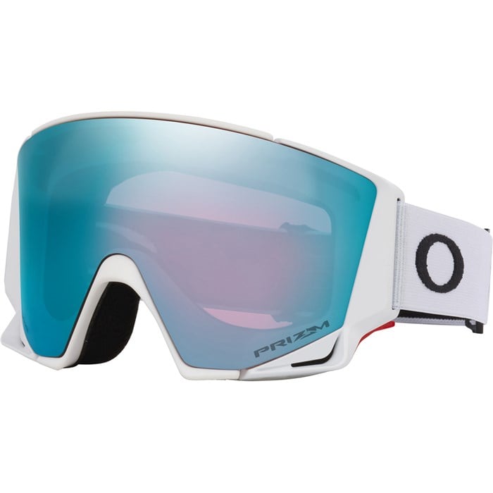 

Очки Flow scape m Oakley, Matte White/Prizm Sapphire+Prizm Iced Iridium