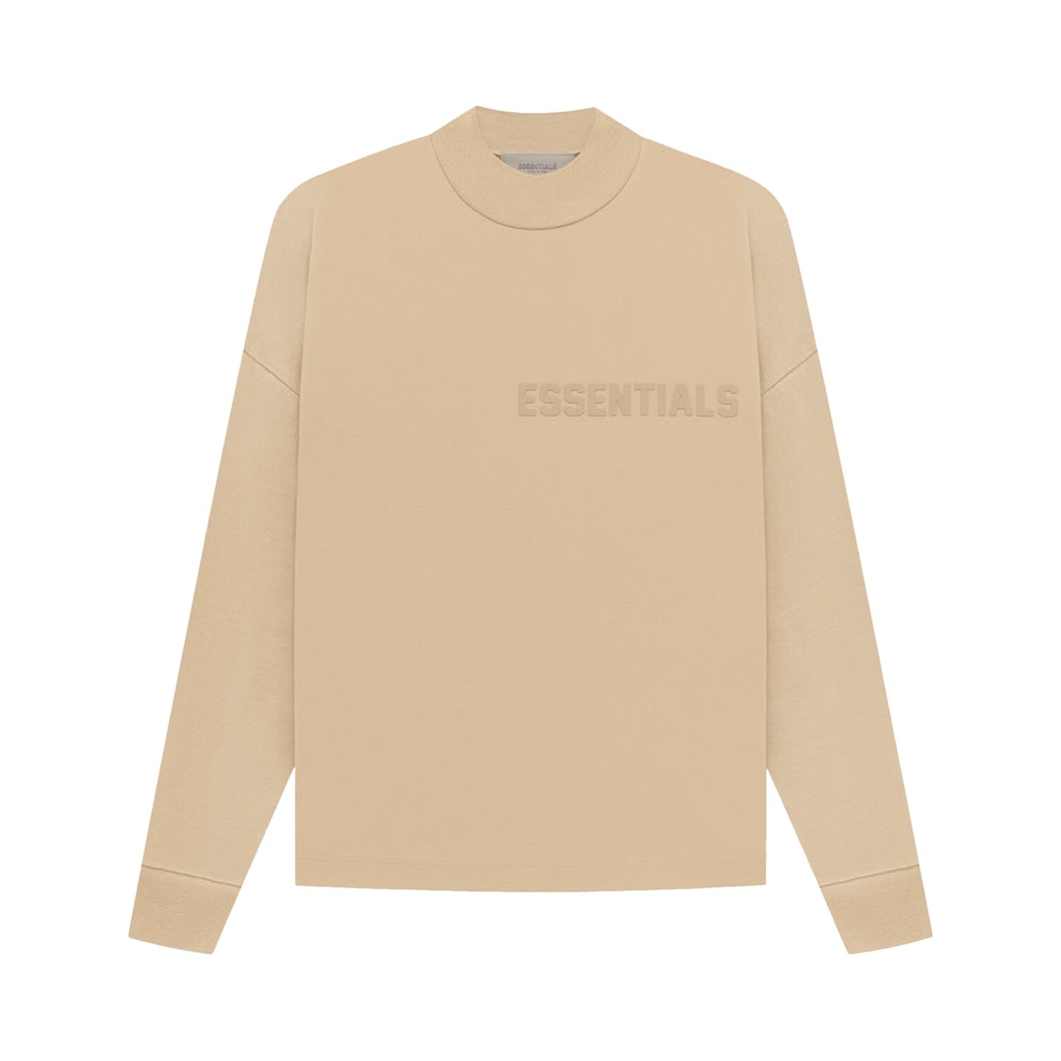 

Футболка с длинными рукавами Fear of God Essentials, цвет Песок