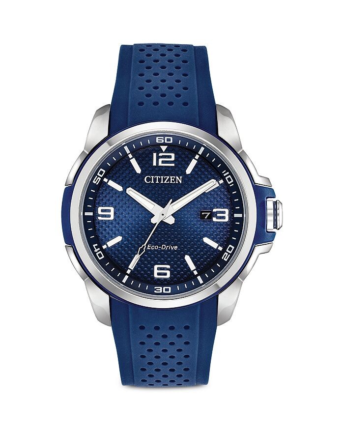 

Повседневные выходные часы Citizen Eco-Drive Sport, 45 мм, синий