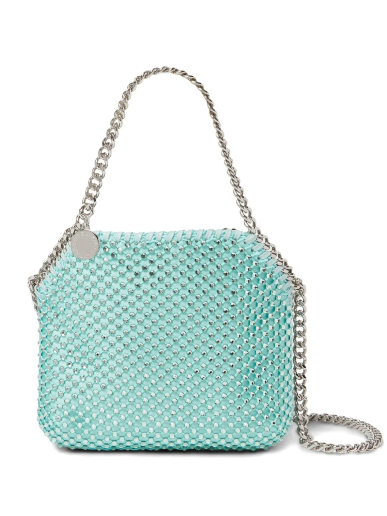

Сумка-тоут Falabella Stella McCartney, синий