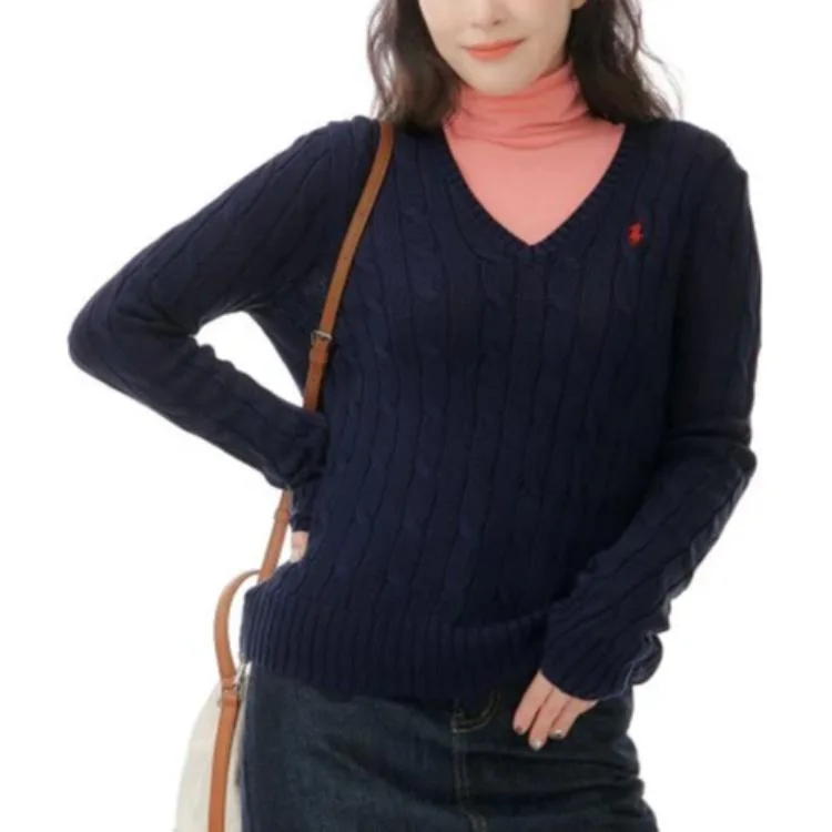 Polo Ralph Lauren Свитер SS22 Women's Blue — фото 4