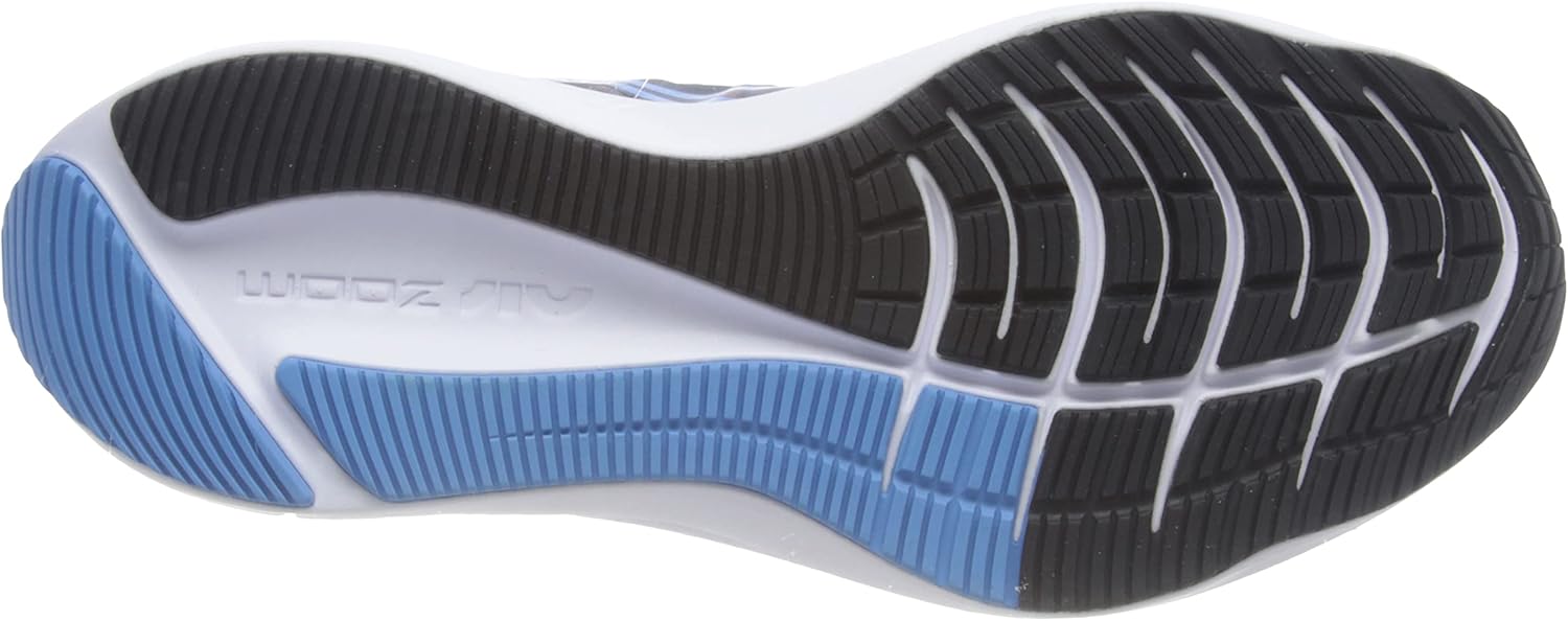 Кроссовки Nike Mens Stroke, белый/черный/оранжевый/серый/темно-серый — фото 4