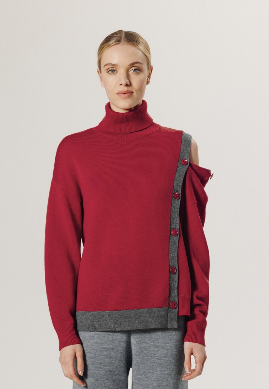 

Джемпер TURTLENECK Rodier, красный