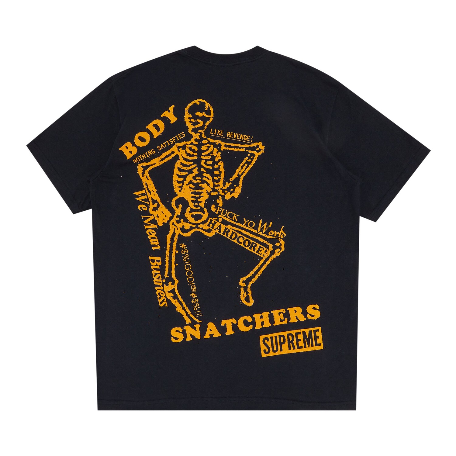 Футболка Supreme Body Snatchers темно-синего цвета — фото 2