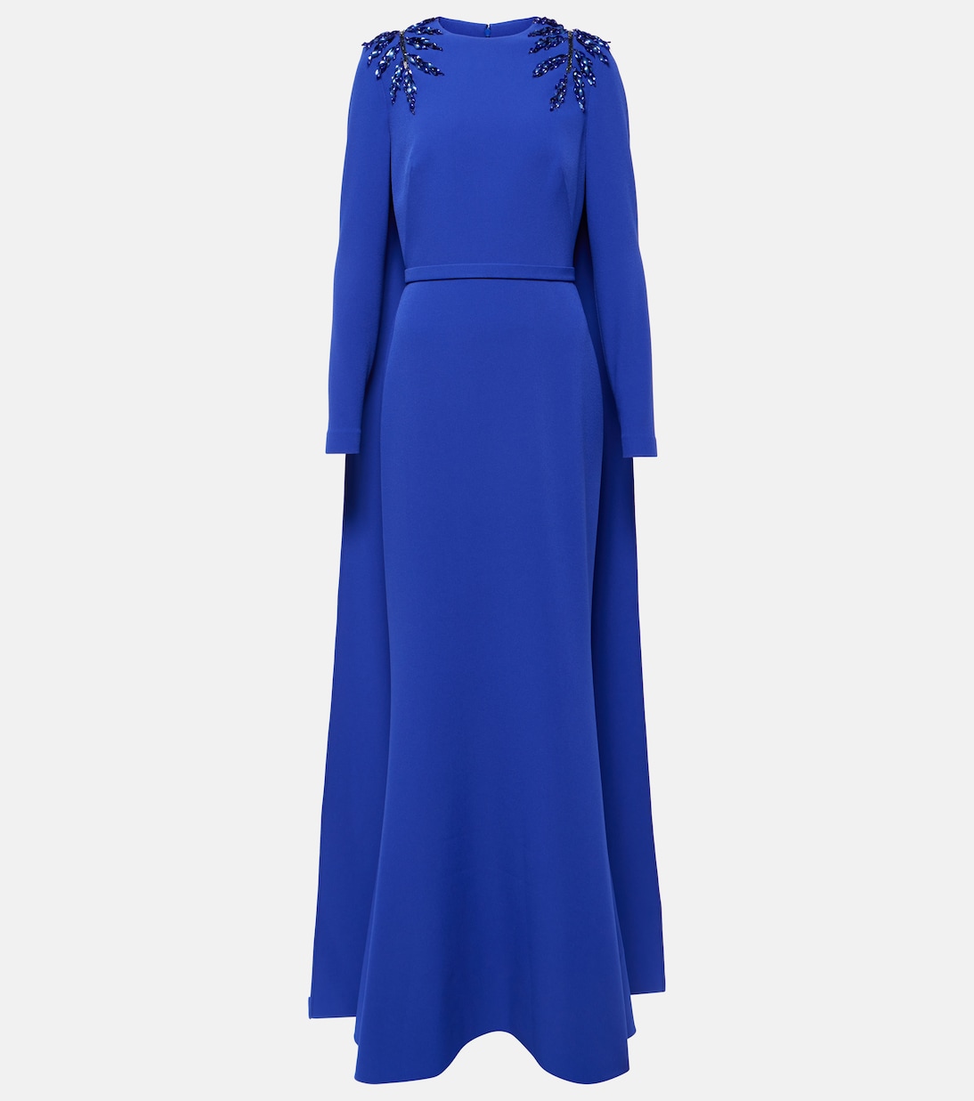 

Платье-накидка Ginevra с декором Safiyaa, Azure Blue With Azure Blue