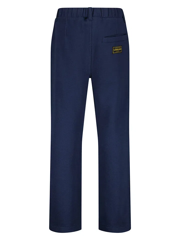 Столовые брюки, прямые, Vingino, темно-синий — фото 2