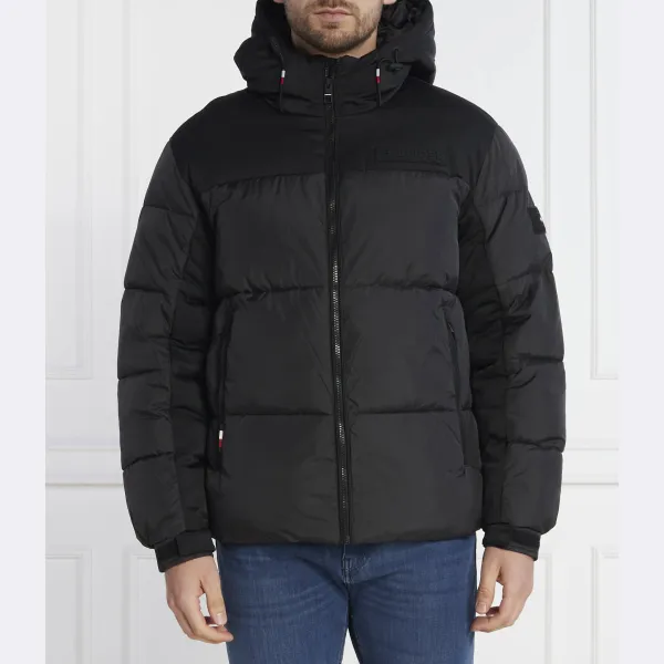 

Куртка классического кроя с капюшоном New York Tommy Hilfiger, черный