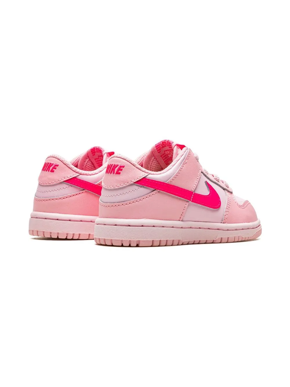 Кроссовки Dunk Low Triple Pink Nike Kids, розовый — фото 3