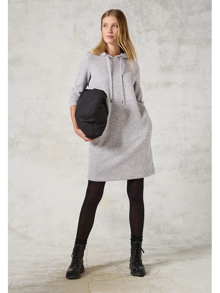 

Платье до колена Cecil Hoodiekleid, серый