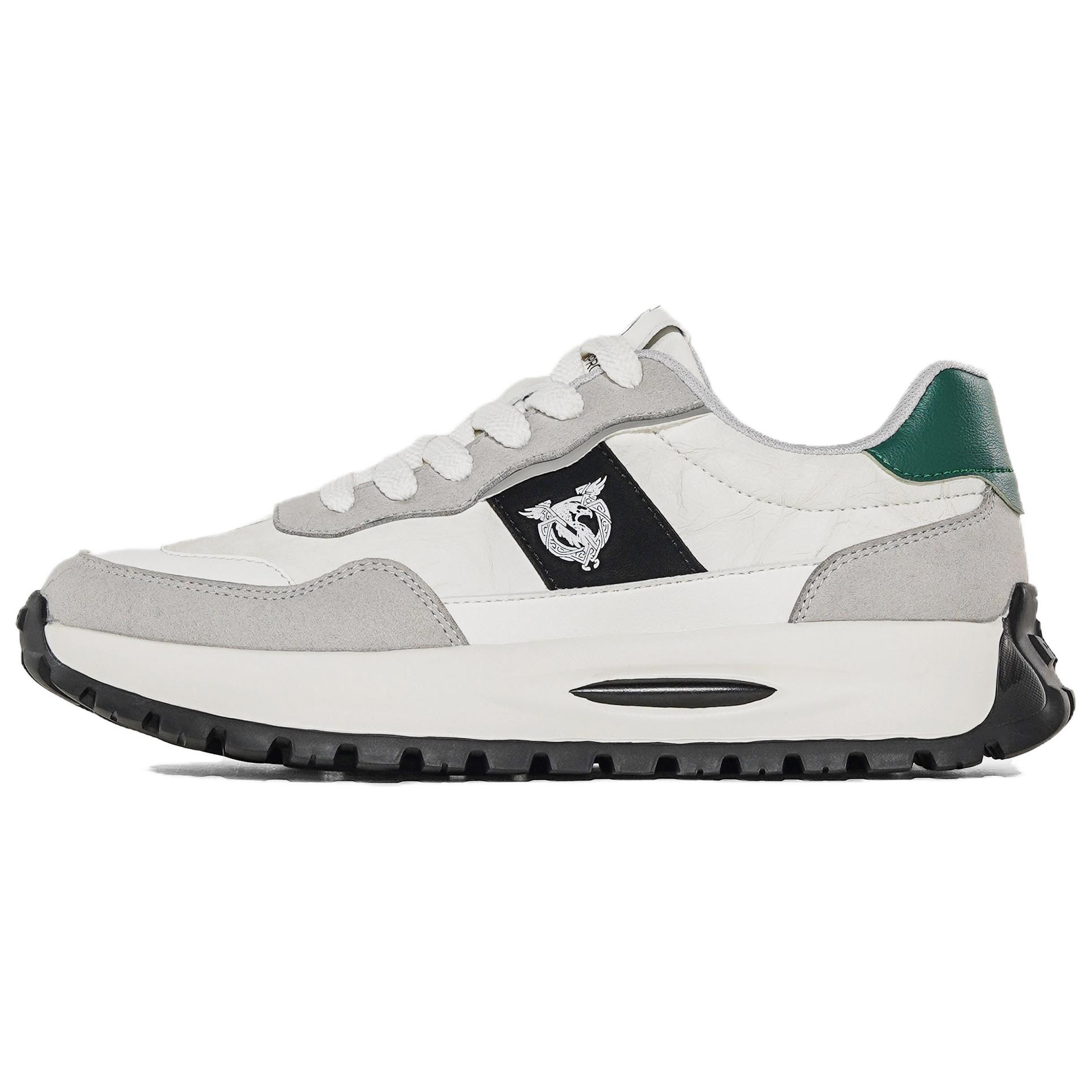 

Низкие повседневные кроссовки с амортизацией и воздухопроницаемостью для мужчин LOUISPRO, White Black