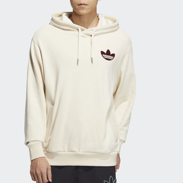 Толстовка Adidas Anti-University Hoodie 'White', белый — фото 2