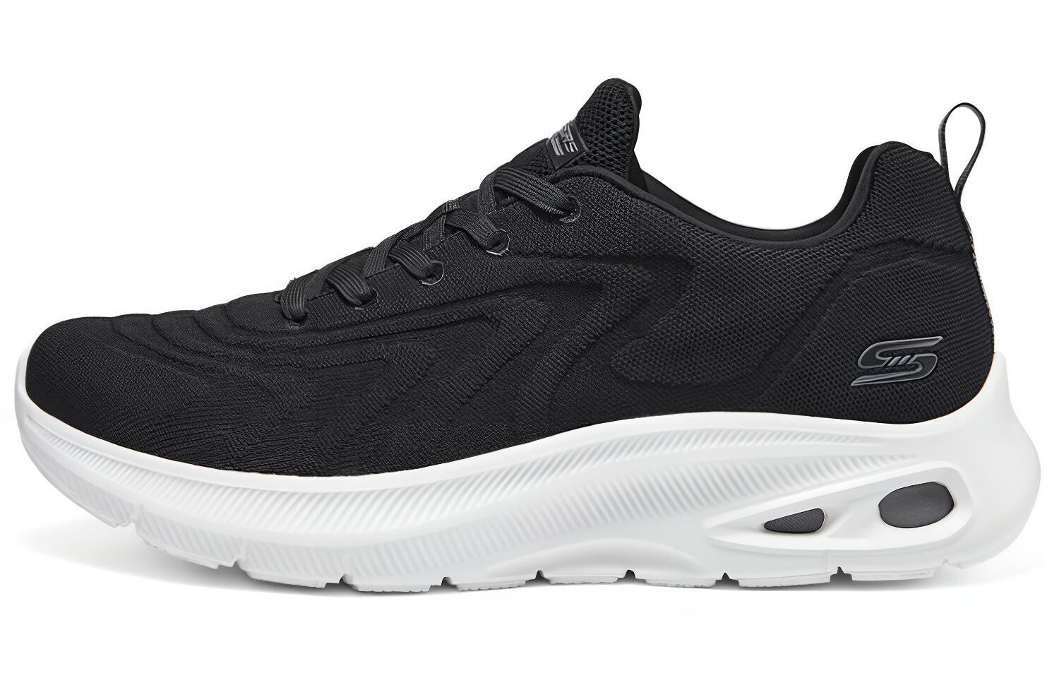 

Кроссовки мужские низкие черные Skechers, Черный, Кроссовки мужские низкие черные Skechers