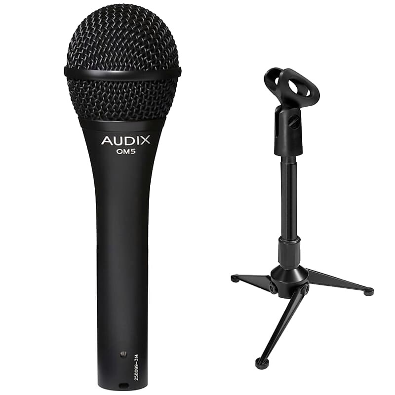

Динамический микрофон Audix OM5 Handheld Hypercardioid Dynamic Vocal Microphone