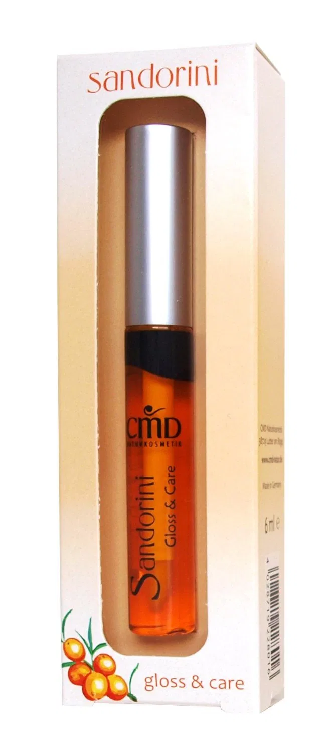 Блеск для губ «Sandorini Care Gloss Shiny» 6 мл Cmd Naturkosmetik