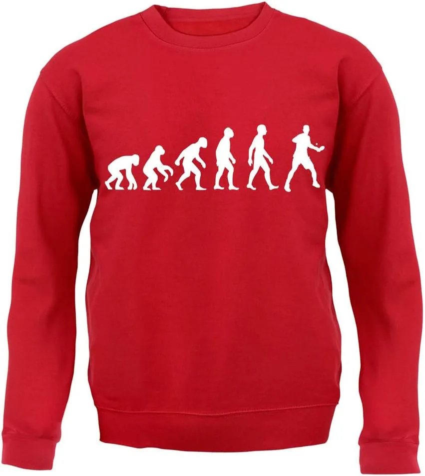 

Свитшот Unisex Dressdown Evolution of Man Table Tennis