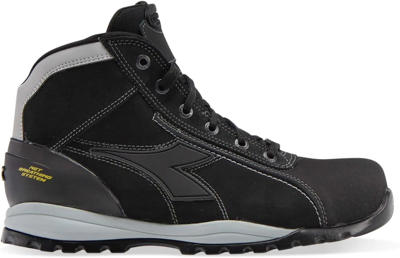 Защитная обувь Diadora Hi Pro S3 Glove Tech - Geox SRA HRO ESD UTILITY DIADORA, Black — фото 2