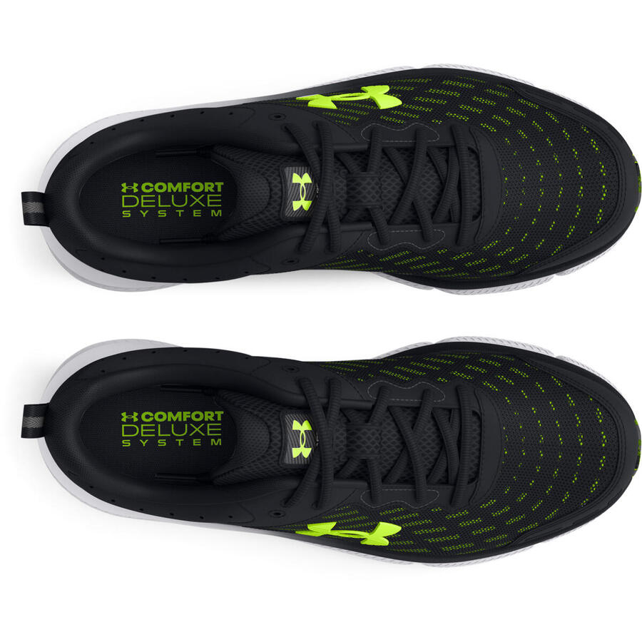 Кроссовки Under Armour Ua Charged Assert 10, чёрные, мужские — фото 2