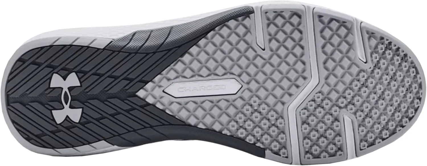 Мужские кроссовки Under Armor Charged Commit Tr 3 Cross Trainer Under Armour, белый/черный — фото 4