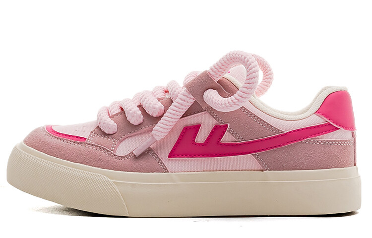 

Кроссовки WARRIOR Skateboarding Shoes Women's Low-top Pink Rose, цвет Pink rose