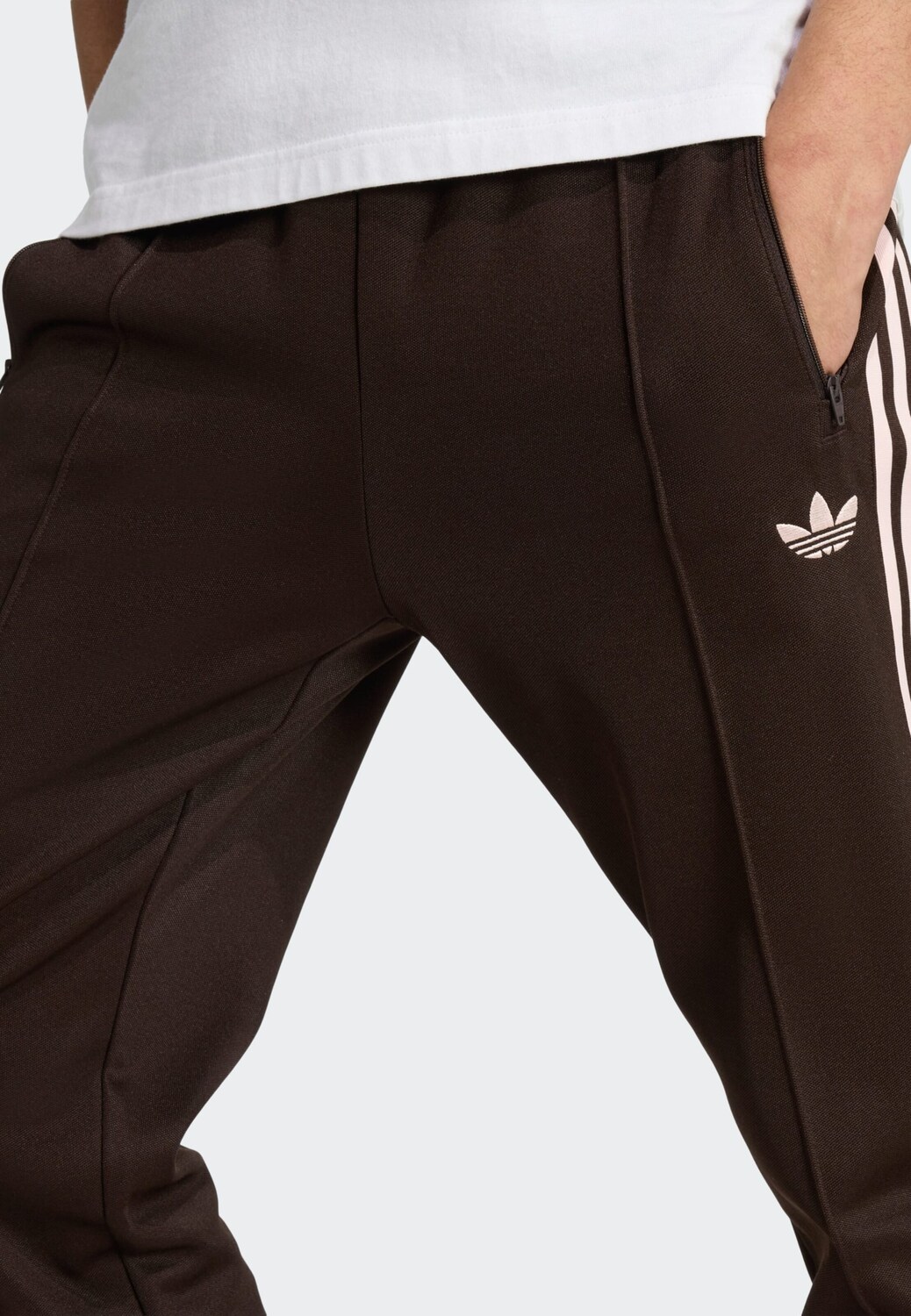 Adidas Originals Брюки 'Classic' в темно-коричневом цвете, Slim fit — фото 4