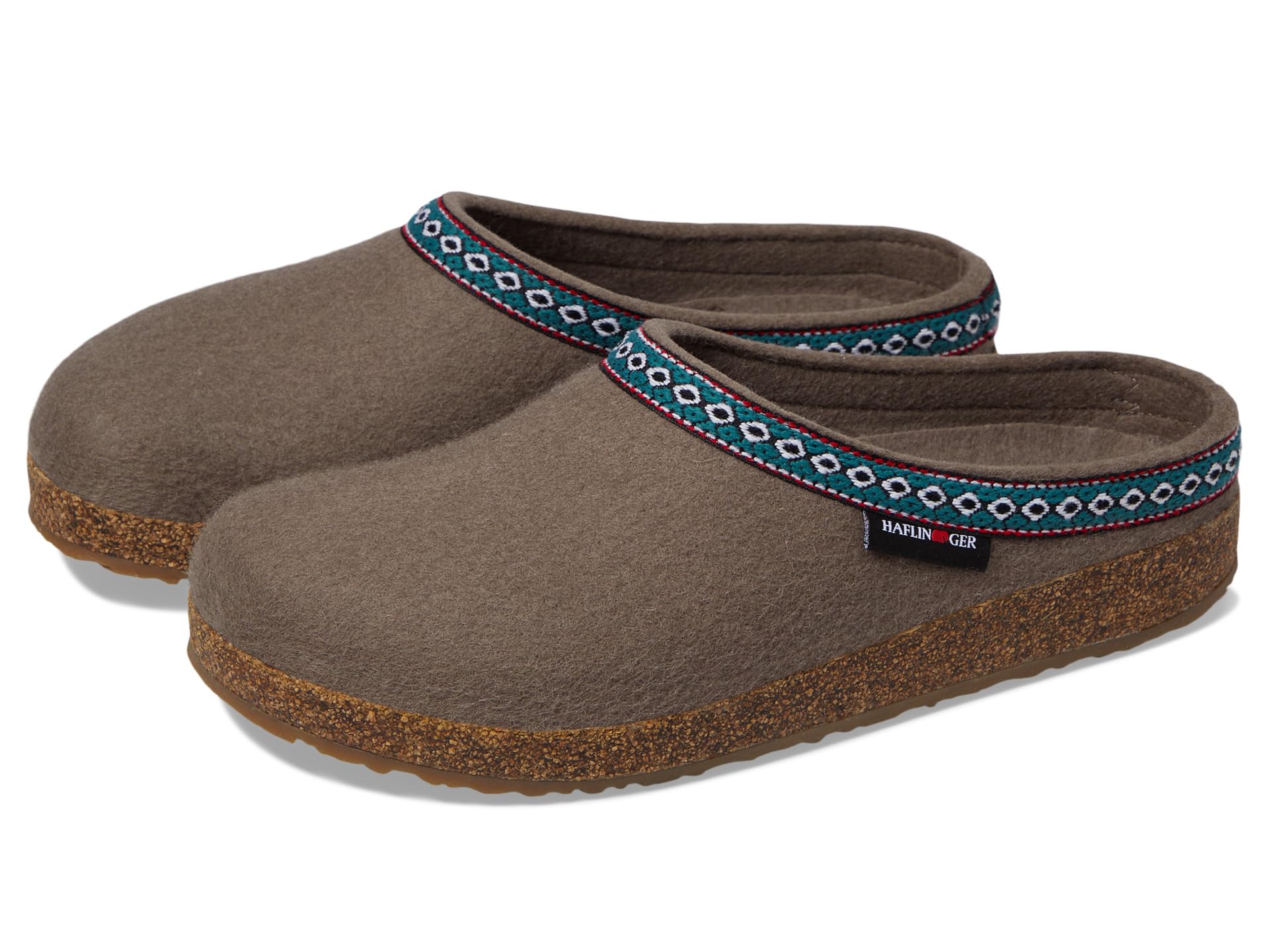 Тапочки Unisex Haflinger GZ, цвет Truffle