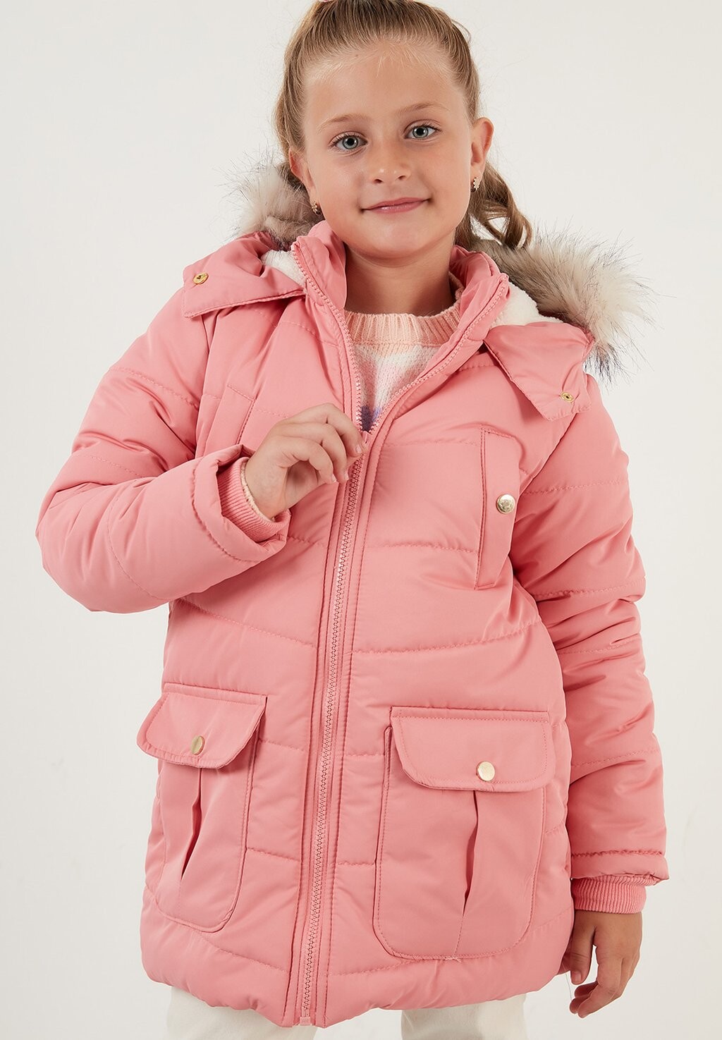 

Зимнее пальто Regular Fit LELA, цвет soft pink