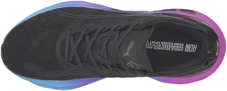 Мужские кроссовки PUMA Foreverrun Nitro Futrograde для бега - черные — фото 4