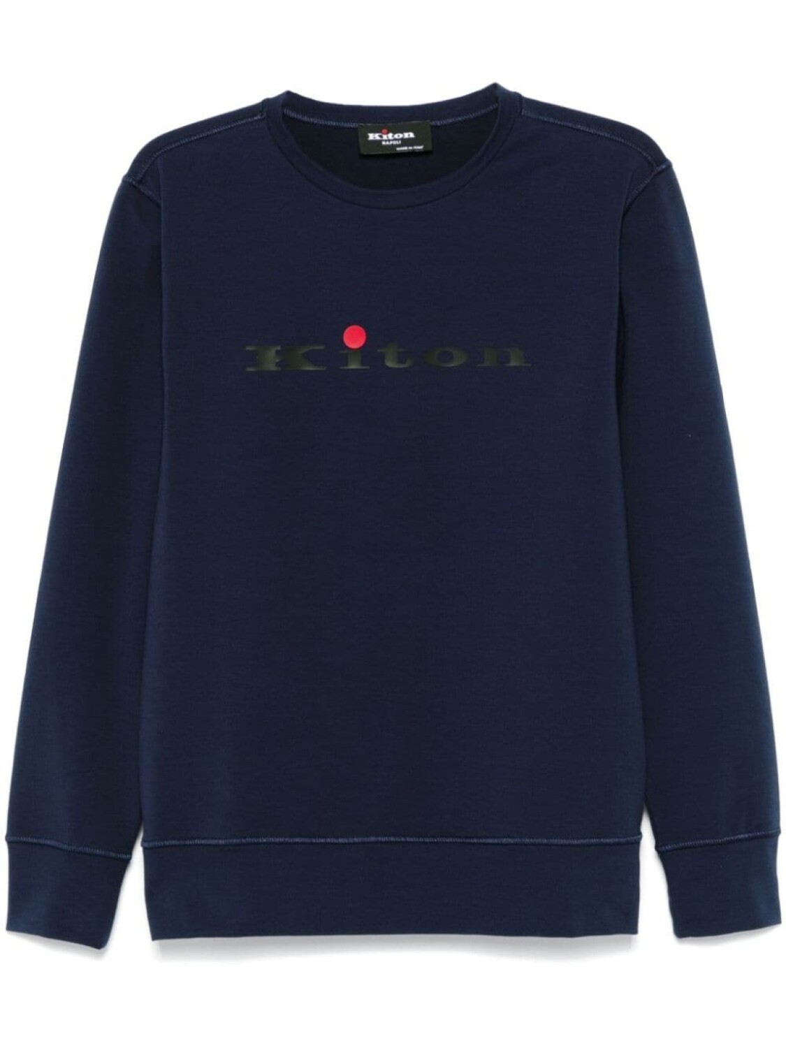 

Kiton толстовка с логотипом, синий