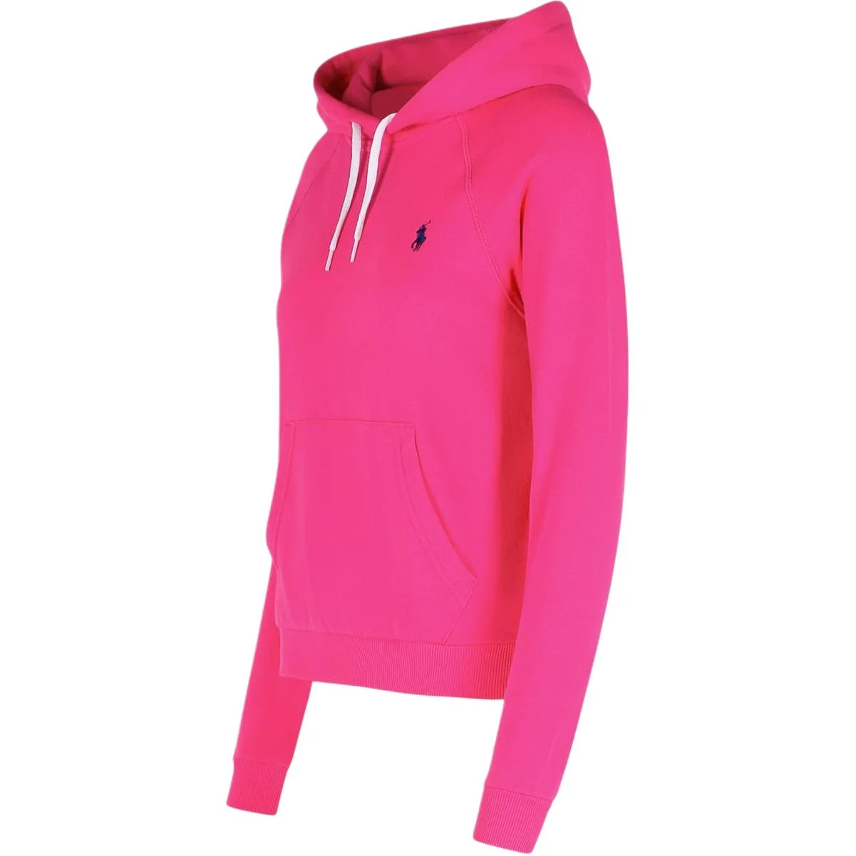 Худи из флиса Shrunken Fit Polo Ralph Lauren, bright розовый — фото 4