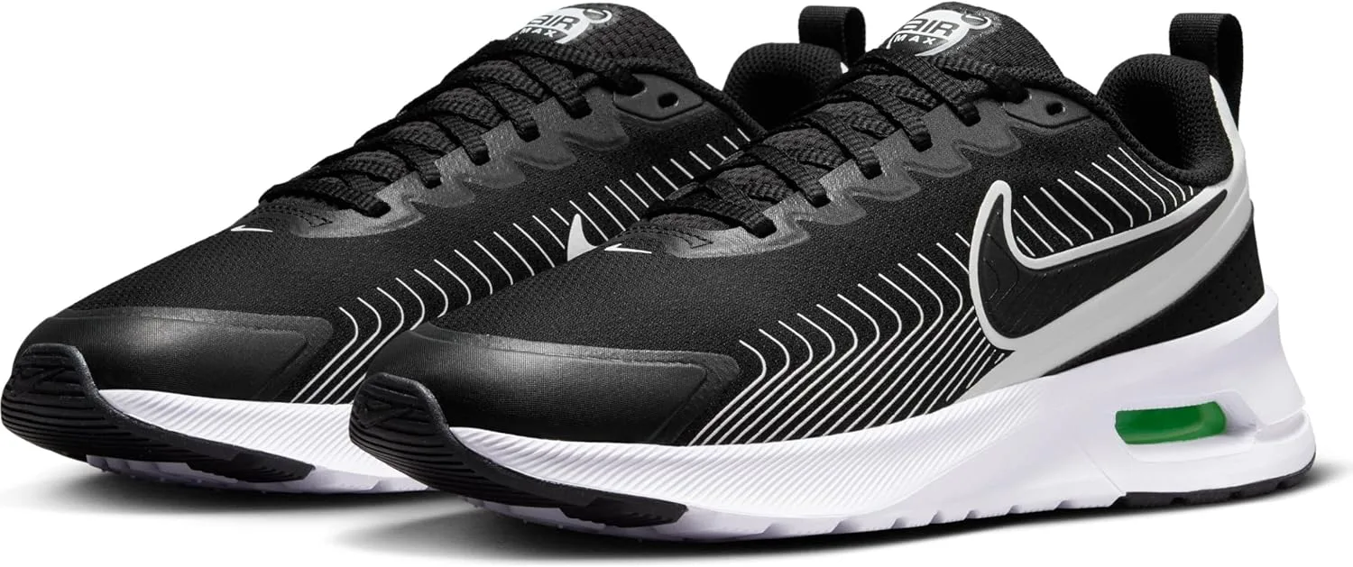 Мужские кроссовки Nike Air Max Nuaxis FD4329, белый/черный — фото 2