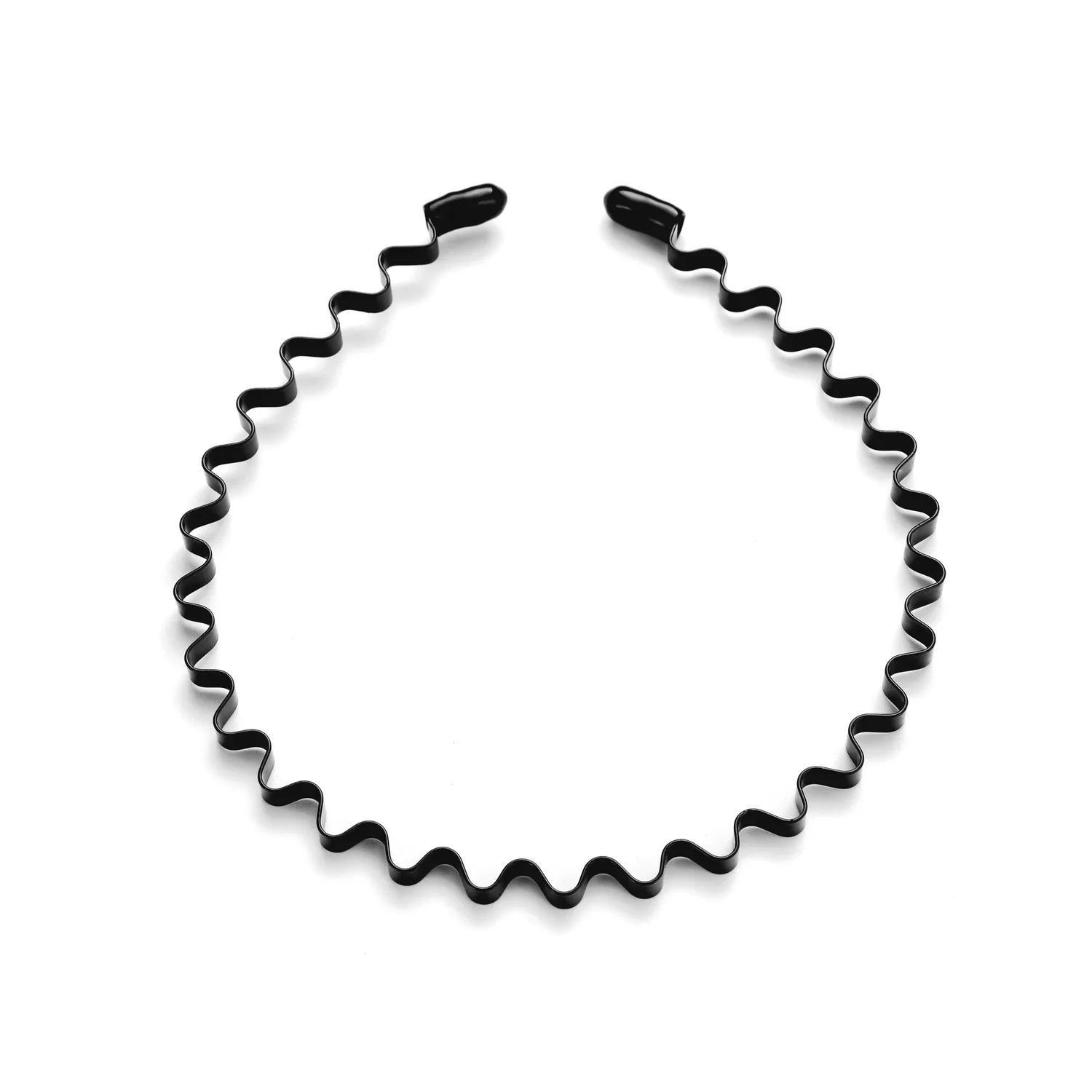 Повязка на голову Unisex ZANC, Back Headband Small Wave Headband[3x Electroplated Long-Lasting Color Retention] — фото 4