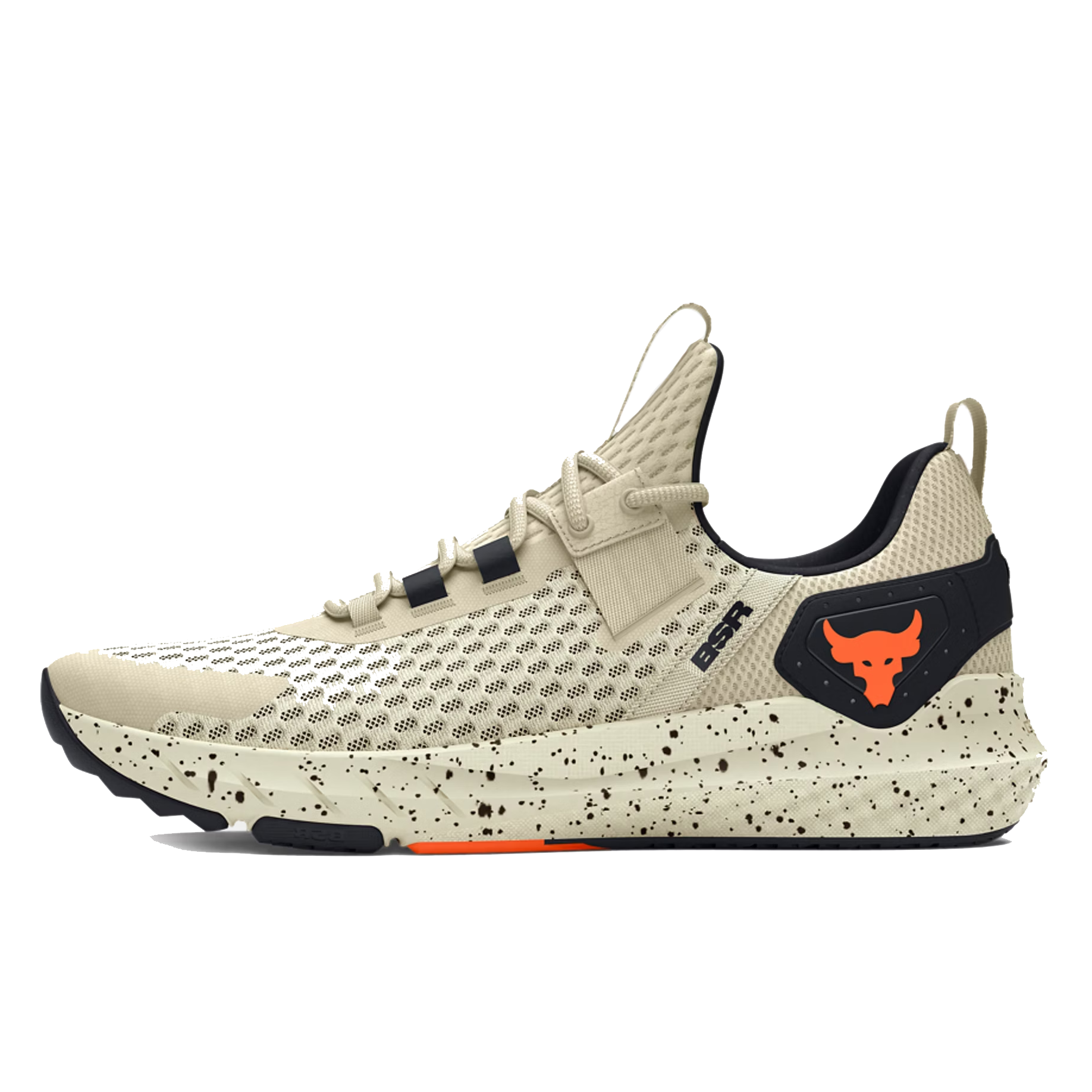 

Under Armour Кроссовки Project Rock BSR 4 Breathable Low-Top, мужские, бежево-черные