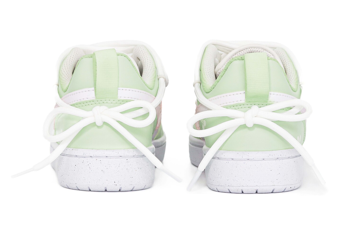 

Женские кроссовки для скейтбординга Nike Court Borough Low, Green, pink, white