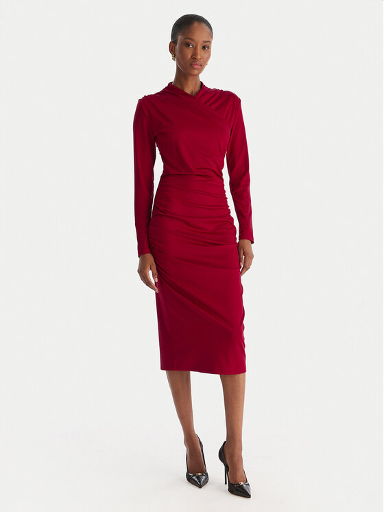 

Коктейльное платье slim fit 54-3040-225 Access Fashion, красный